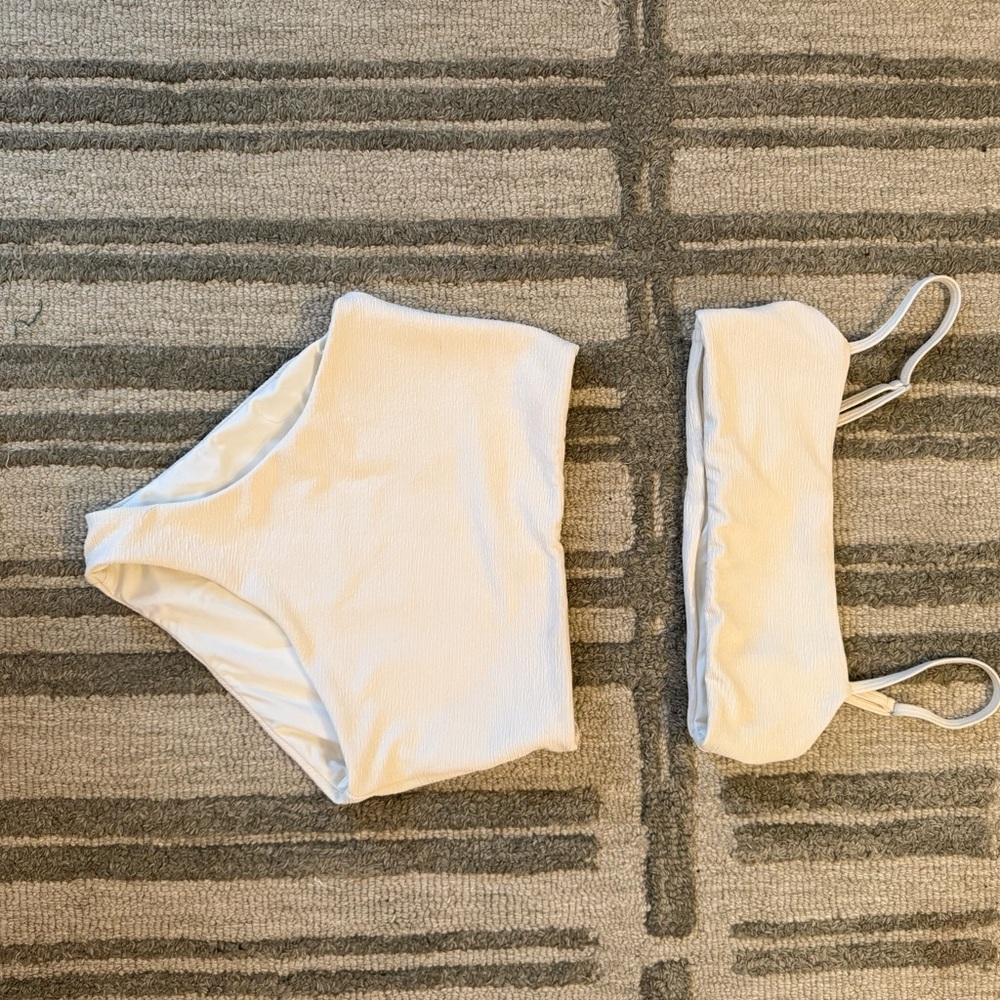 Mara Hoffman Ivory Bikini Set Sz S